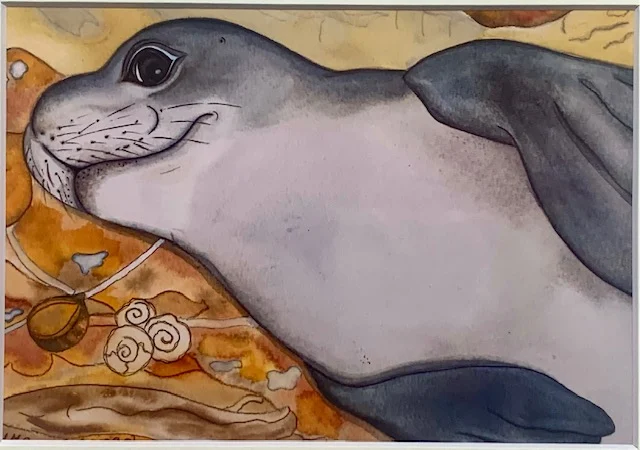 Laura Mango Art – Kicking Back