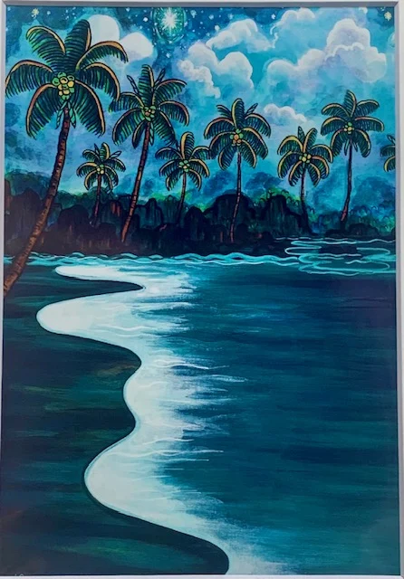 Laura Mango Art – Black Sand Maui