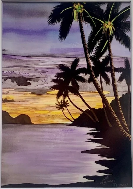 Laura Mango Art – Romantic Maui Sunset