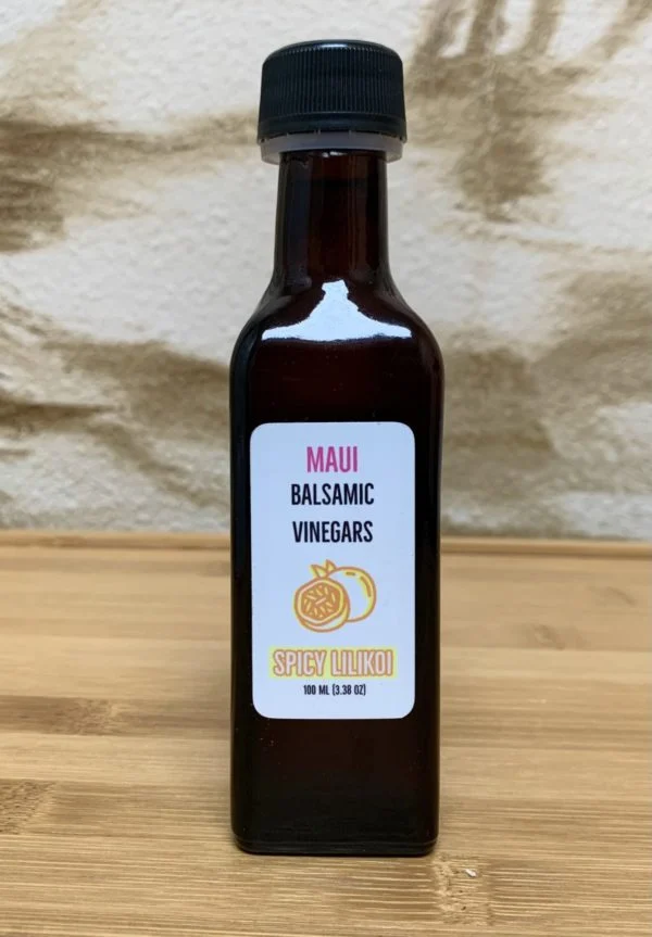 Maui Balsamic Vinegars Spicy Lilikoi
