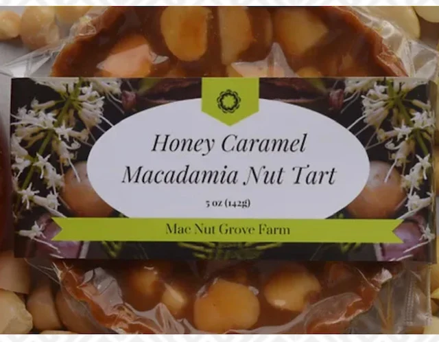 Honey Macadamia Nut Tart