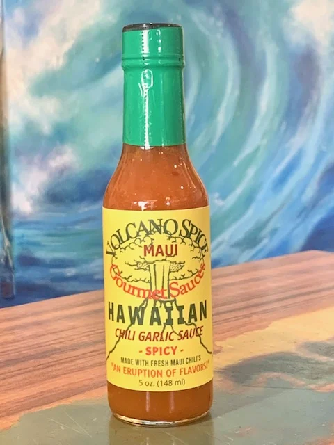 Volcano Spice Hawaiian Chili Garlic Hot Sauce