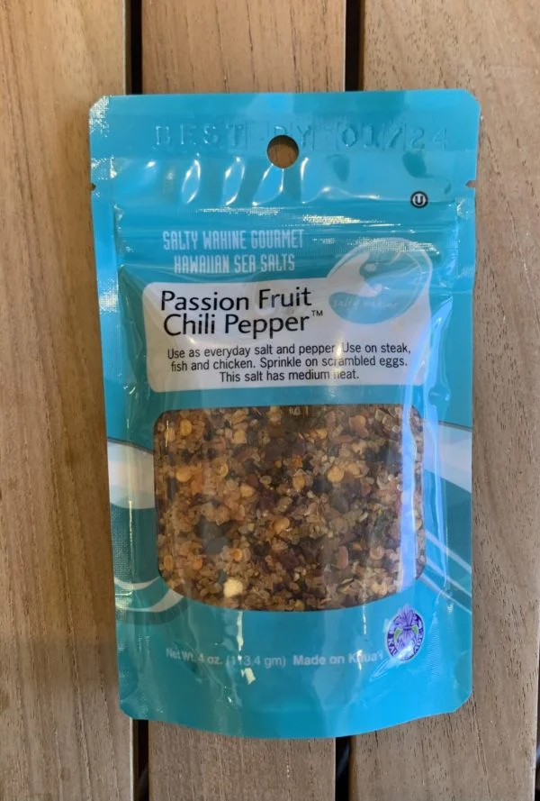 Salty Wahine Passion Fruit Chilli Pepper Sea Salt