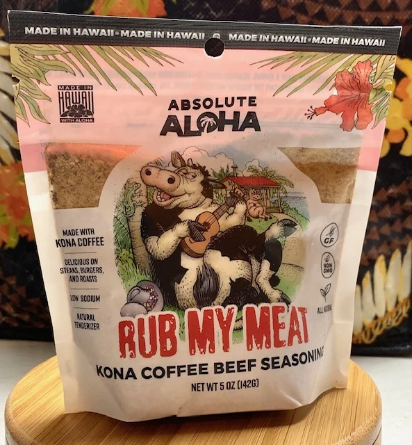 Absolute Aloha Rub My Meat – Beef Seasoning 4.5 oz.