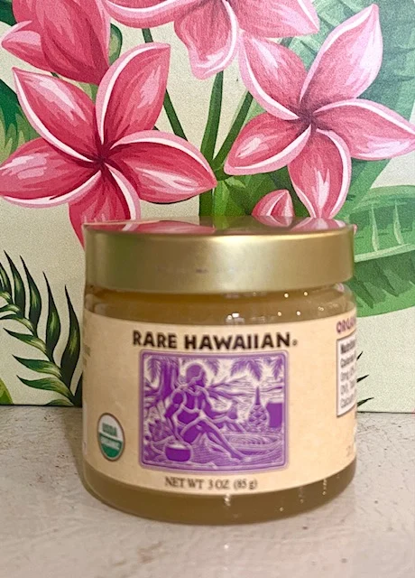 Rare Hawaiian Honey – Kiawe Honey Lavender Infused 3 oz.
