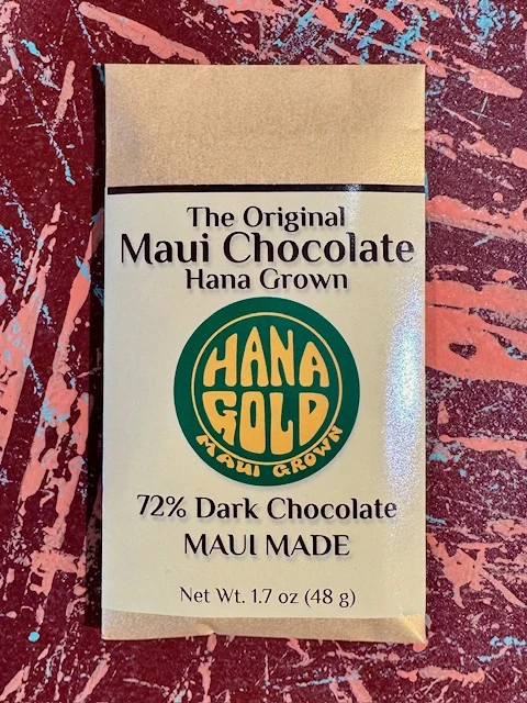 Hana Gold Maui Chocolates – 72% Dark Chocolate
