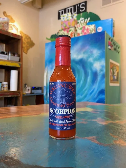 Volcano Spice Scorpion Pepper Hot Sauce