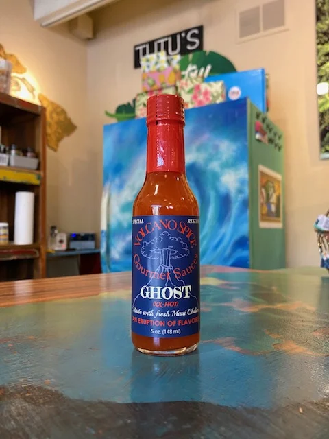 Volcano Spice Ghost Chili Pepper Hot Sauce