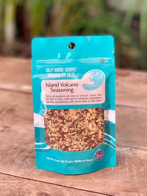 Island Volcano Seasoning Salty Wahine Gourmet Sea Salt