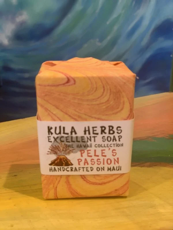 Kula Herbs Pele’s Passion Soap