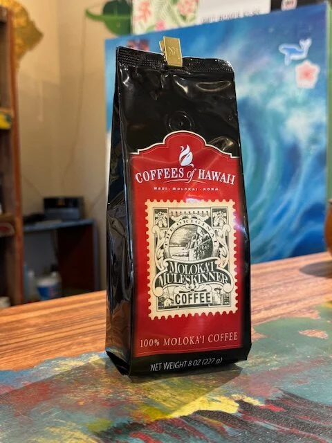 Coffees of Hawaii Molokai Muleskinner Peaberry Coffee – Ground