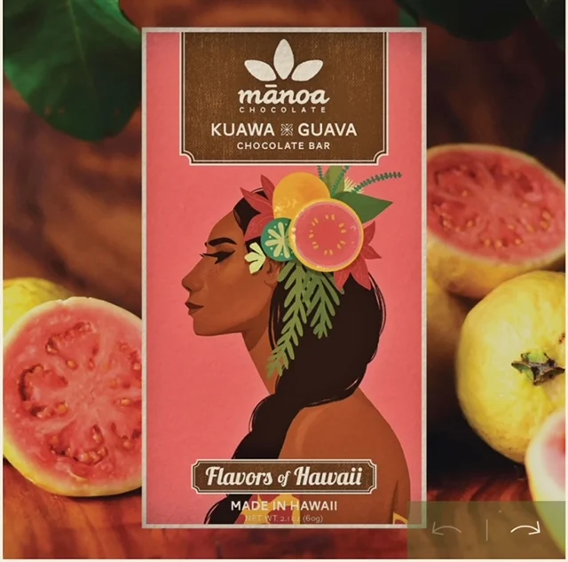 Manoa Guava Chocolate Bar