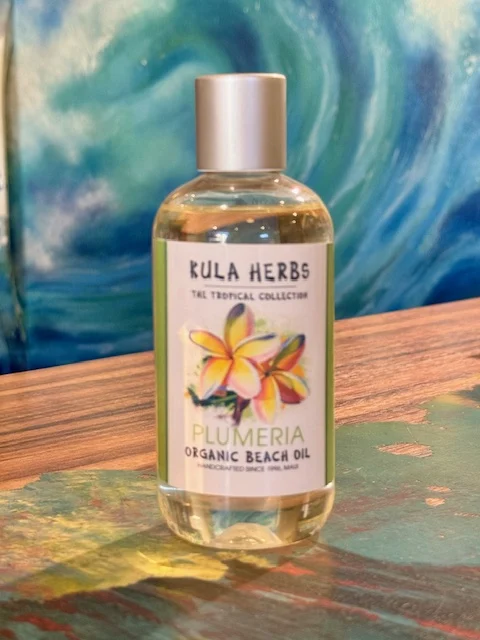 Kula Herbs Plumeria Organic Beach Oil