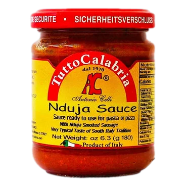 Tutto Calabria Calabrian Pasta Sauce W/ Nduja, 6.7 oz | 185g