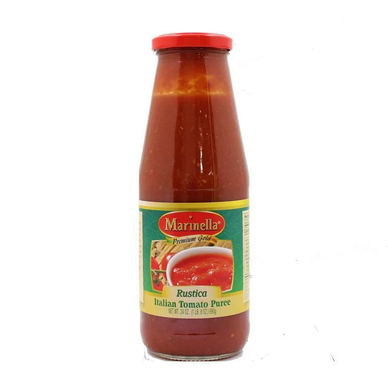 Marinella Rustic Italian Tomato Puree, 24 oz | 690 g