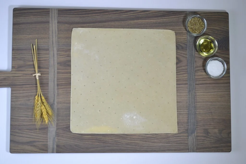 Ultra Thin Pizza Shells 12 Inch X 12 Inch Par-Baked, Square Thin Crust Flatbread Shell/Flatbread, 7.8 Ounces, 40 Per Case