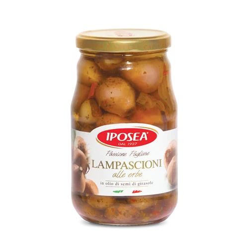Iposea Lampascioni, Wild Onions in oil, 18.70 oz | 530g