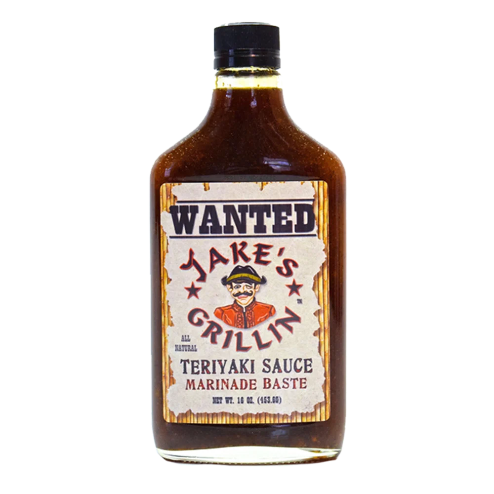 Jake's Grillin' Teriyaki Sauce, Marinade Baste, 16 oz