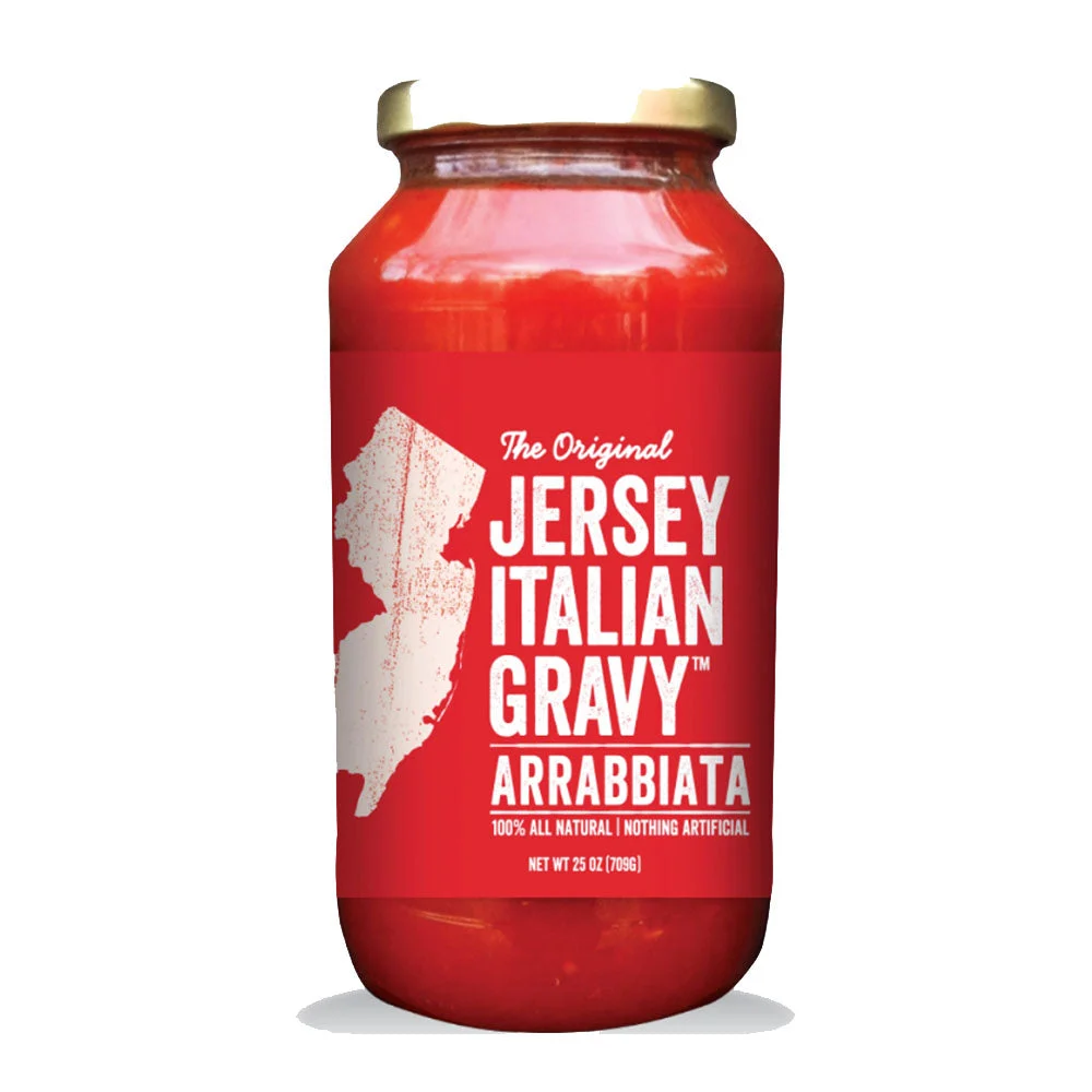 Jersey Italian Gravy Arrabbiata Sauce, 25 oz
