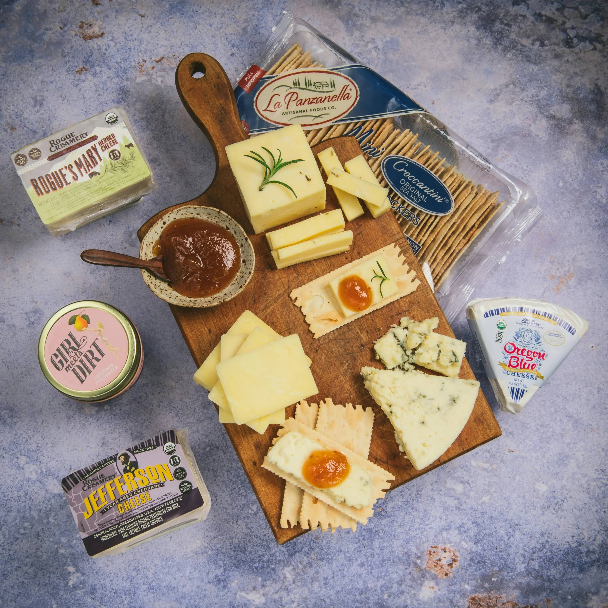 "Just Add Wine" Cheese Gift Box
