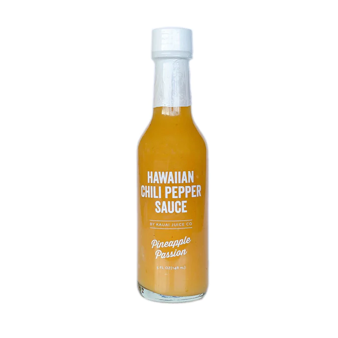 Kauai Juice co. Pineapple Passion Hot Sauce