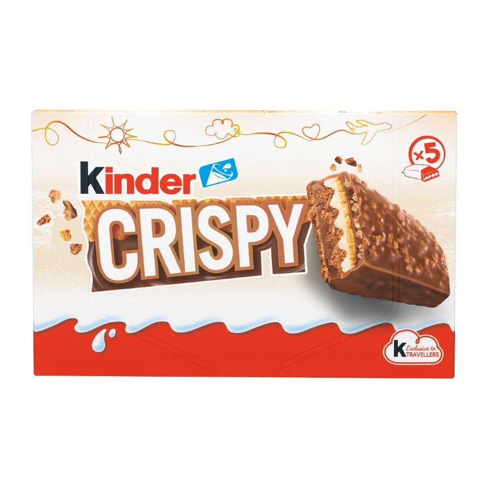 Kinder Crispy Wafer Bar, 5 pk 170g