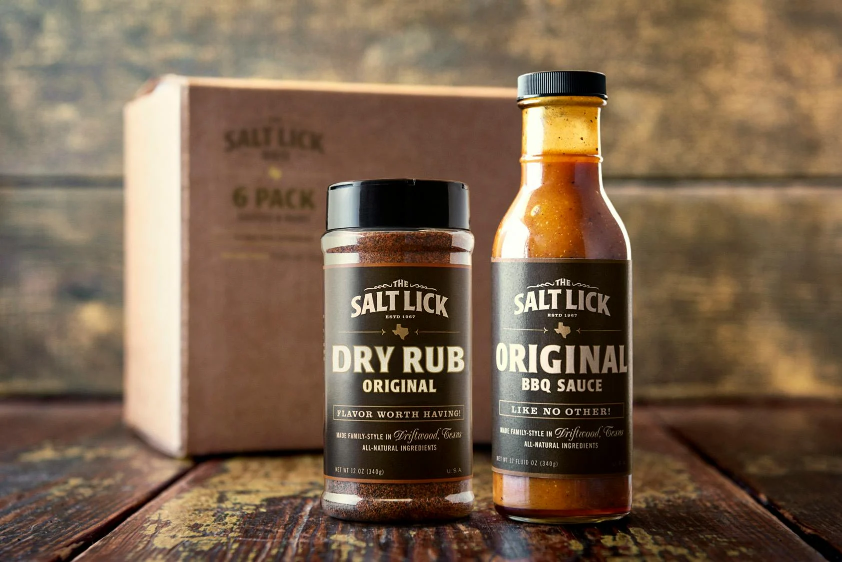 Sauce & Dry Rub Gift Set - Choose Your Own 6 Pack