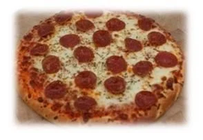 7 Inch Cheese Pizza Parbaked Crust 7.5 Ounce Size - 24 Per Case.