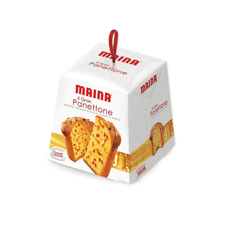 Maina Panettone, Traditional Italian Cake, 35.25 oz | 1kg