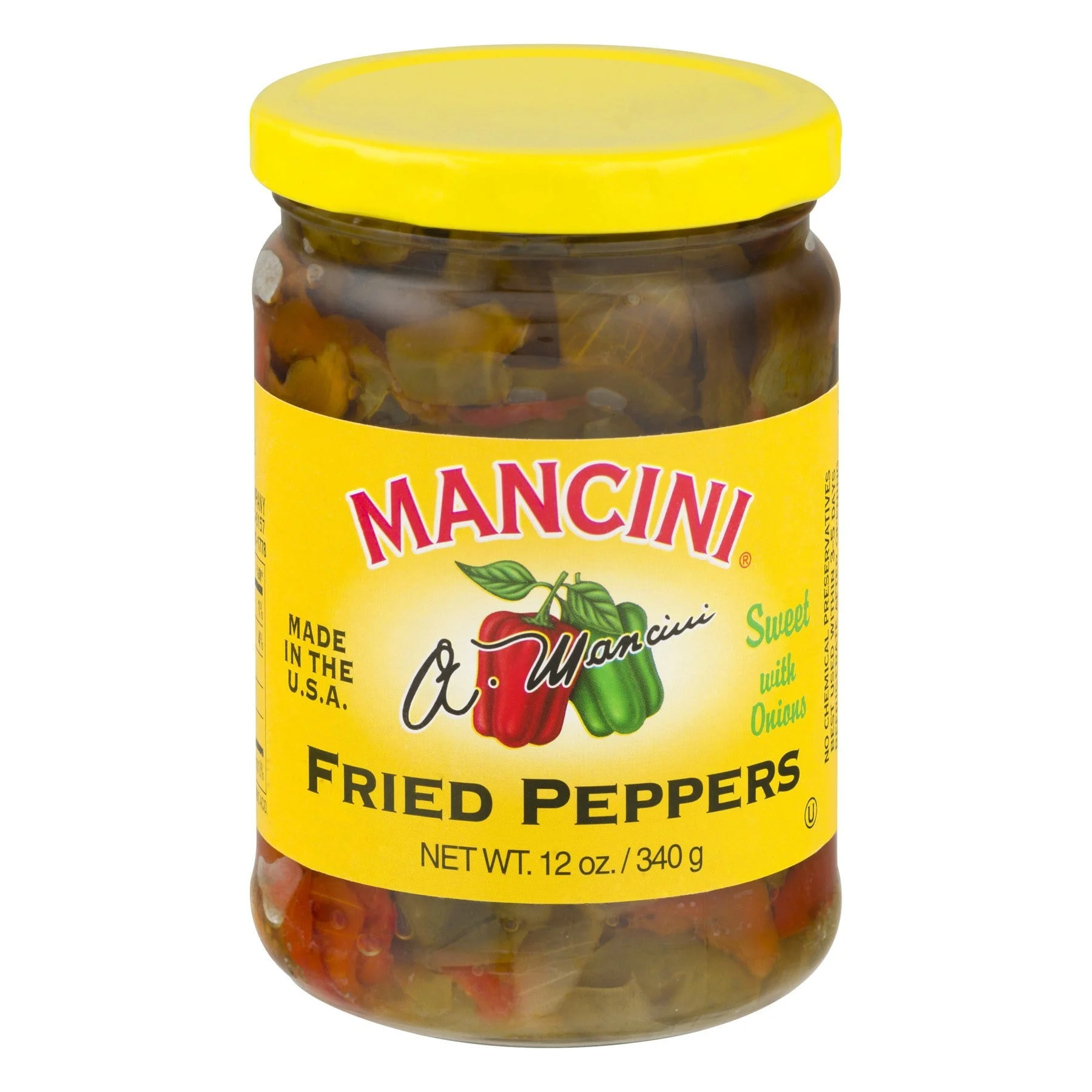 Mancini Fried Peppers, 340g