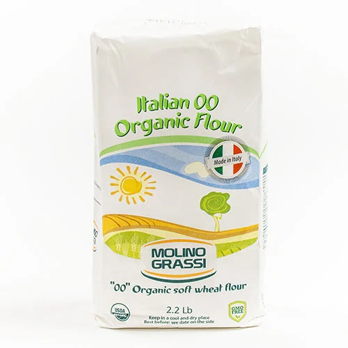 Molino Grassi Organic "00" Flour, 1kg - 2.2 lb