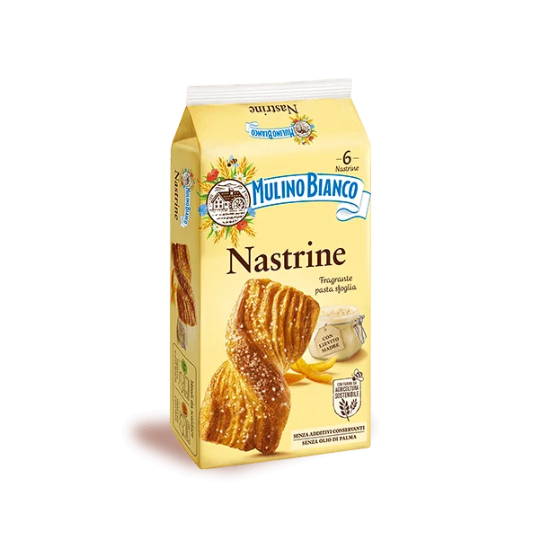 Mulino Bianco Nastrine, 6 Nastrine, 240g