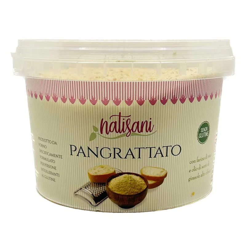 Natisani Gluten-Free Bread Crumbs, Pangrattato, 8.82 oz | 250g