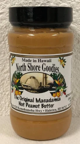 North Shore Goodies Macadamia Nut Honey Coconut Peanut Butter