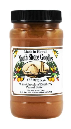 North Shore Goodies White Chocolate Raspberry Peanut Butter
