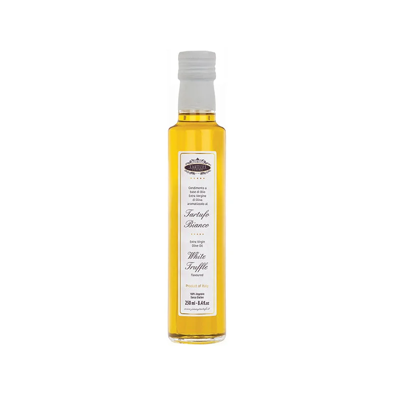Tartufi Jimmy Extra Virgin Olive Oil With White Truffle, 8.4 oz | 250 ml