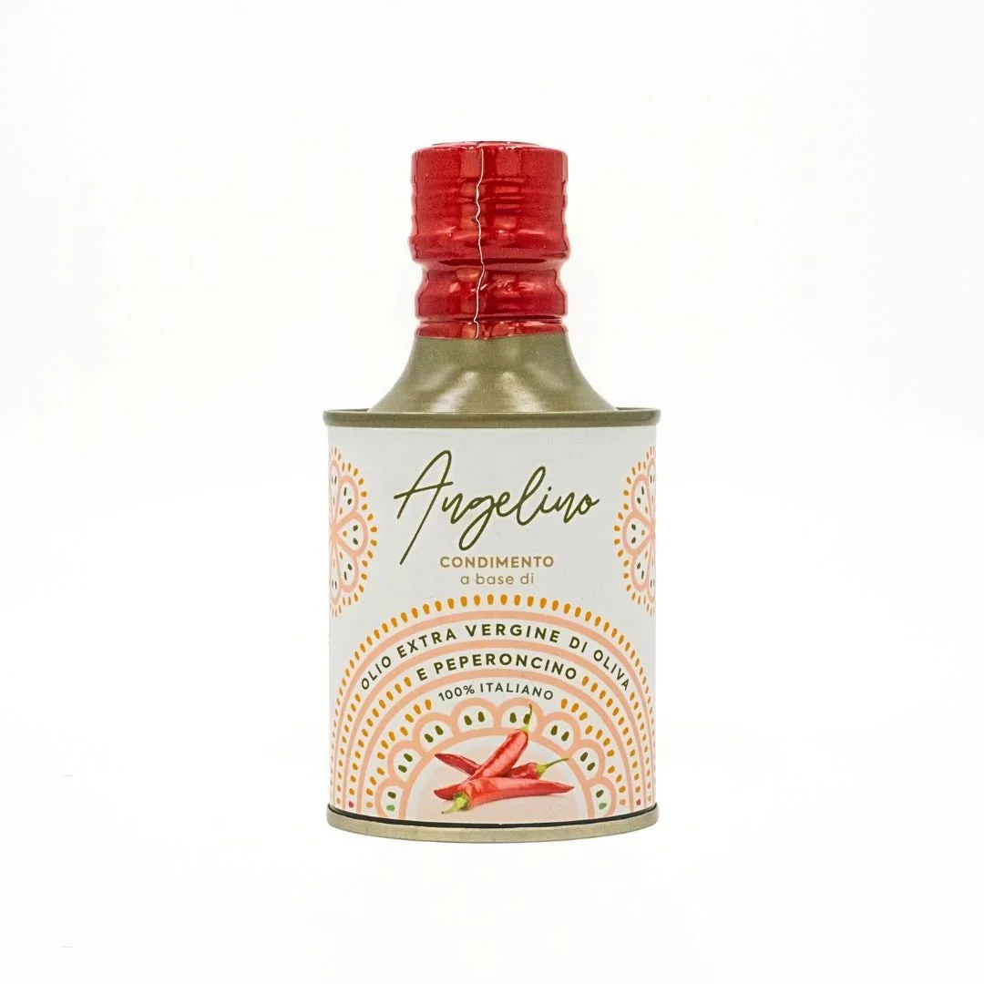 Frantoio Saracino Angelino Chilli Flavored EVO Oil, 8.5 fl oz | 250ml