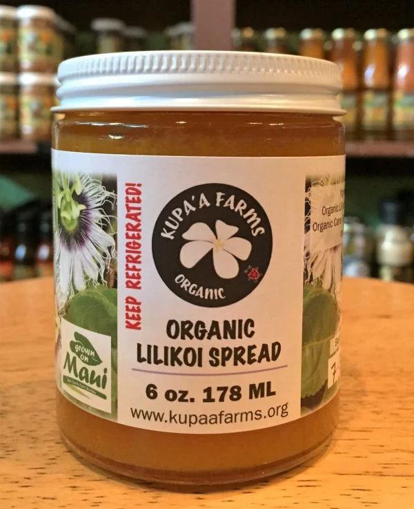 Kupa’a Farm Organic Lilikoi Spread