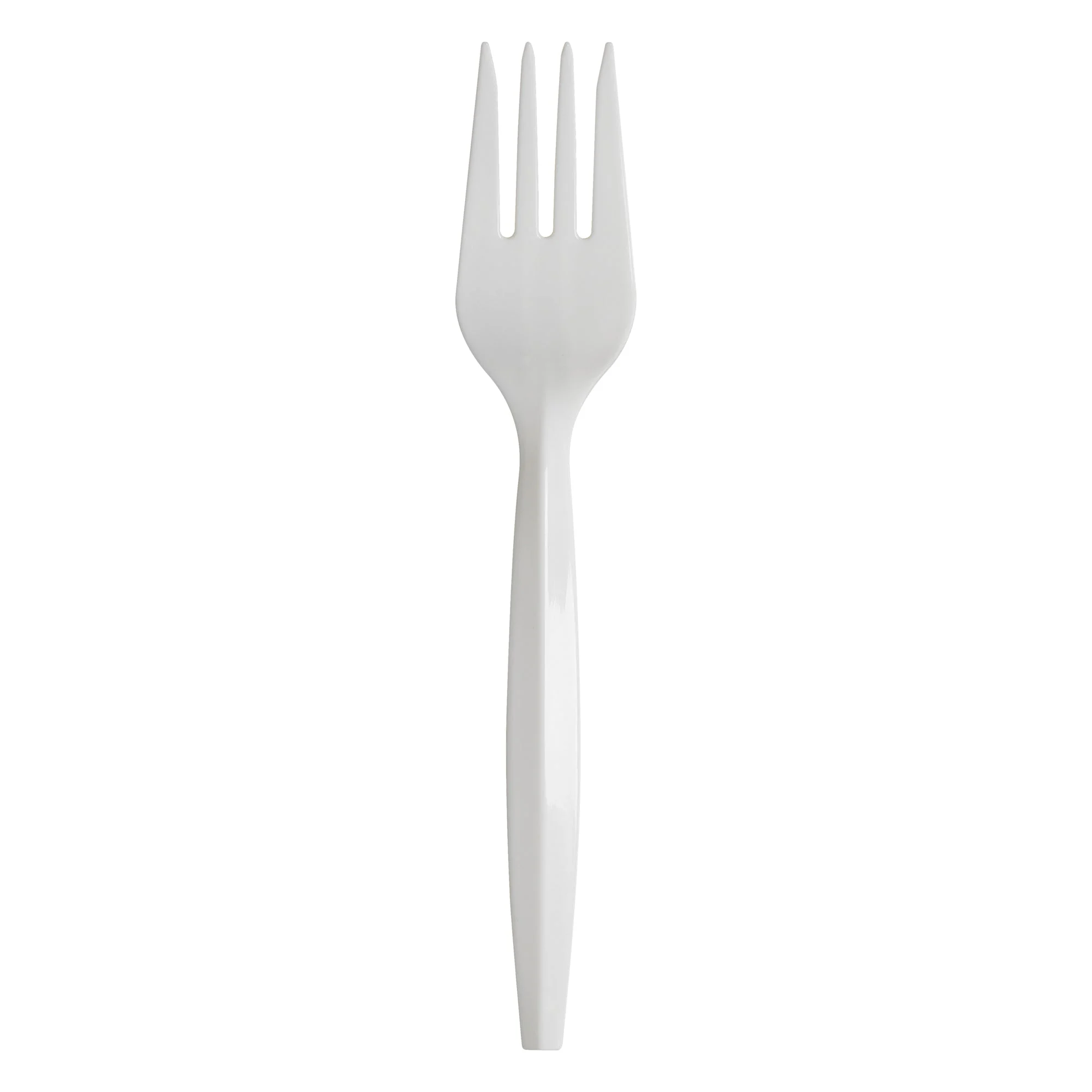 Dixie(R) Medium-Weight Polypropylene Disposable Plastic Forks By Gp Pro (Georgia-Pacific) White 1