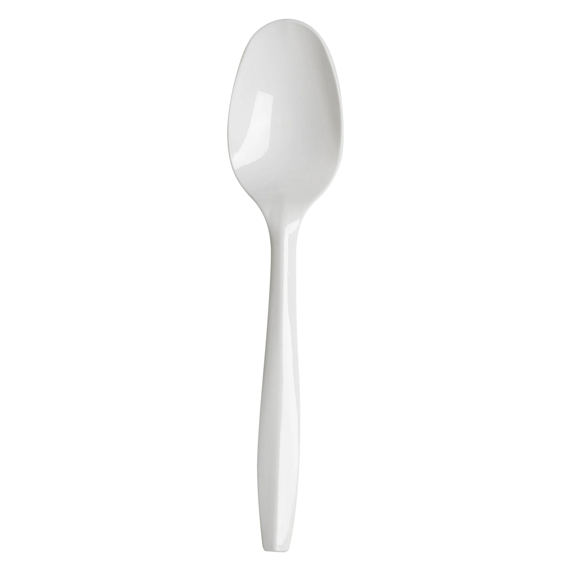 Dixie(R) Medium-Weight Polypropylene Disposable Plastic Teaspoons By Gp Pro (Georgia-Pacific) White