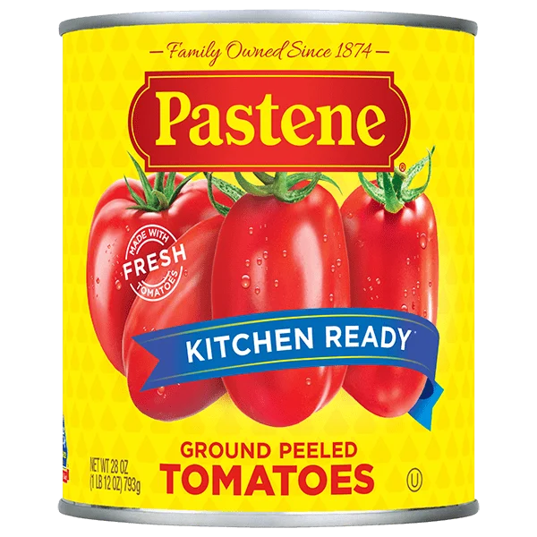 Pastene Kitchen Ready Ground Tomatoes, 28 oz