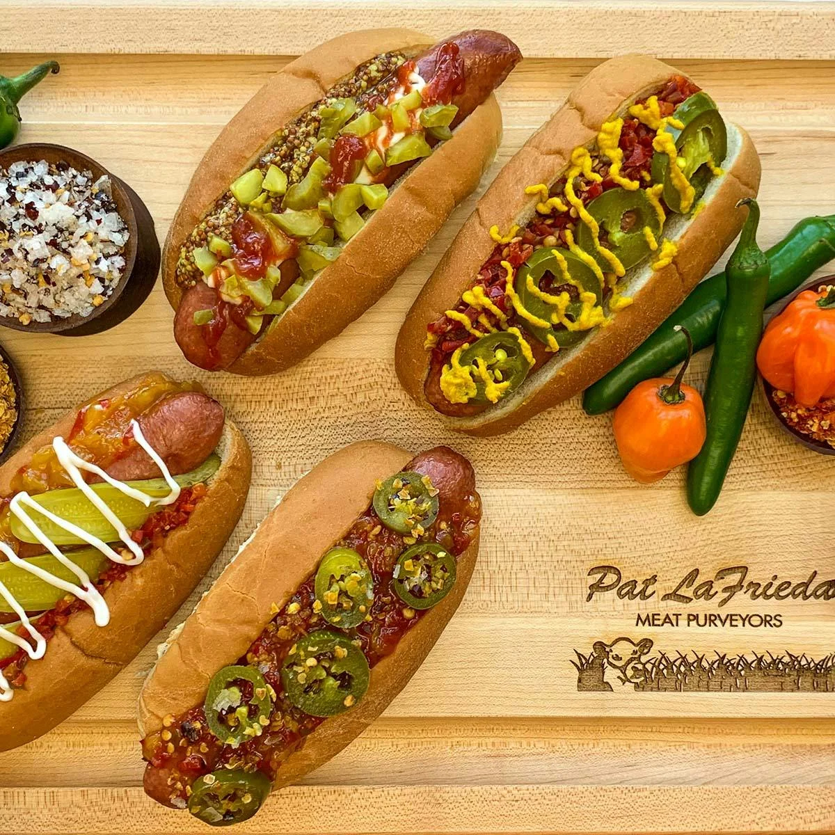 Pat LaFrieda All Beef Hot Dogs - 16 Pack