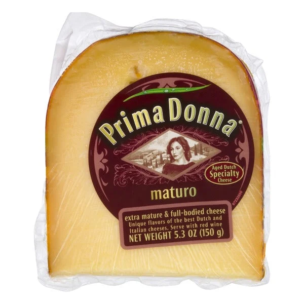Prima Donna Cheese, Dutch Gouda-Style Cheese, 5.3 oz