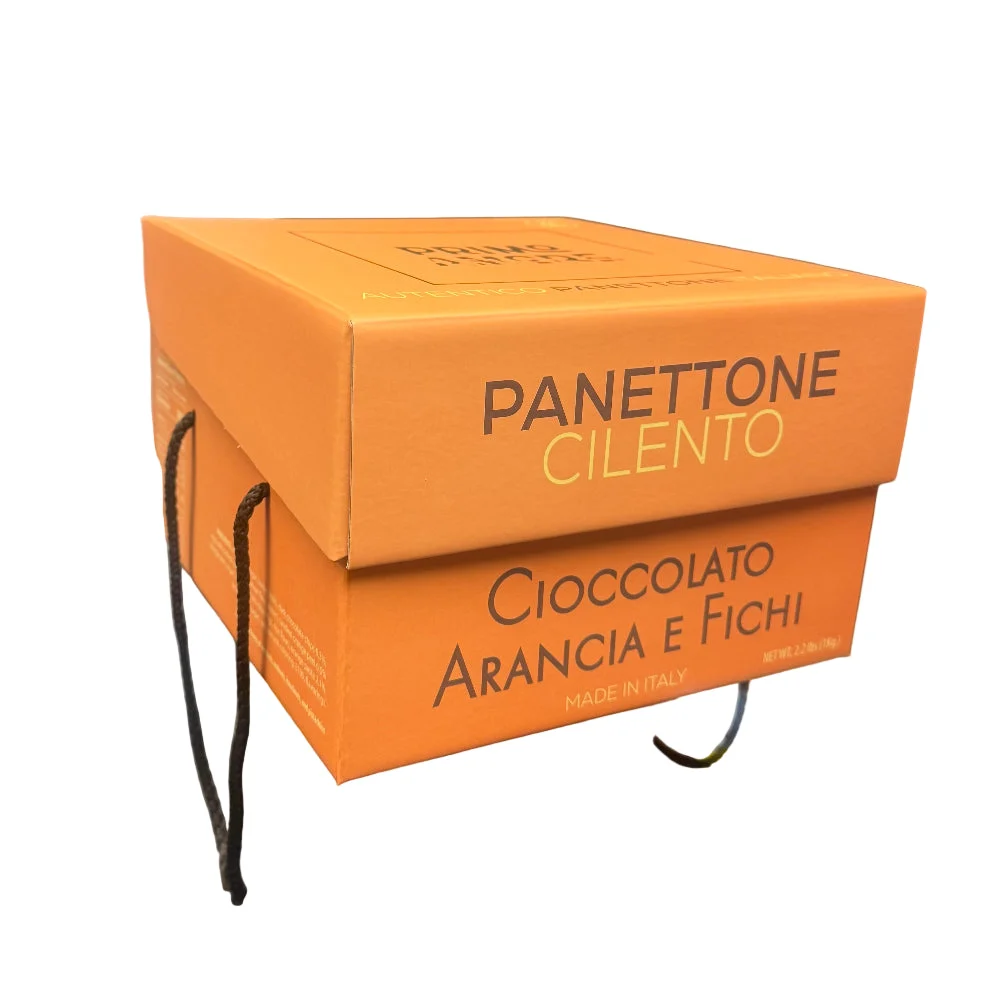 Primo Amore Chocolate, Orange & Fig, Panettone Cilento, Made in Italy, 2.2 lb | 1kg