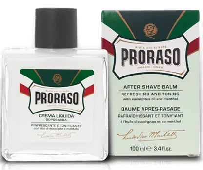 Proraso After Shave Balm, Refreshing and Toning, 3.4 fl oz