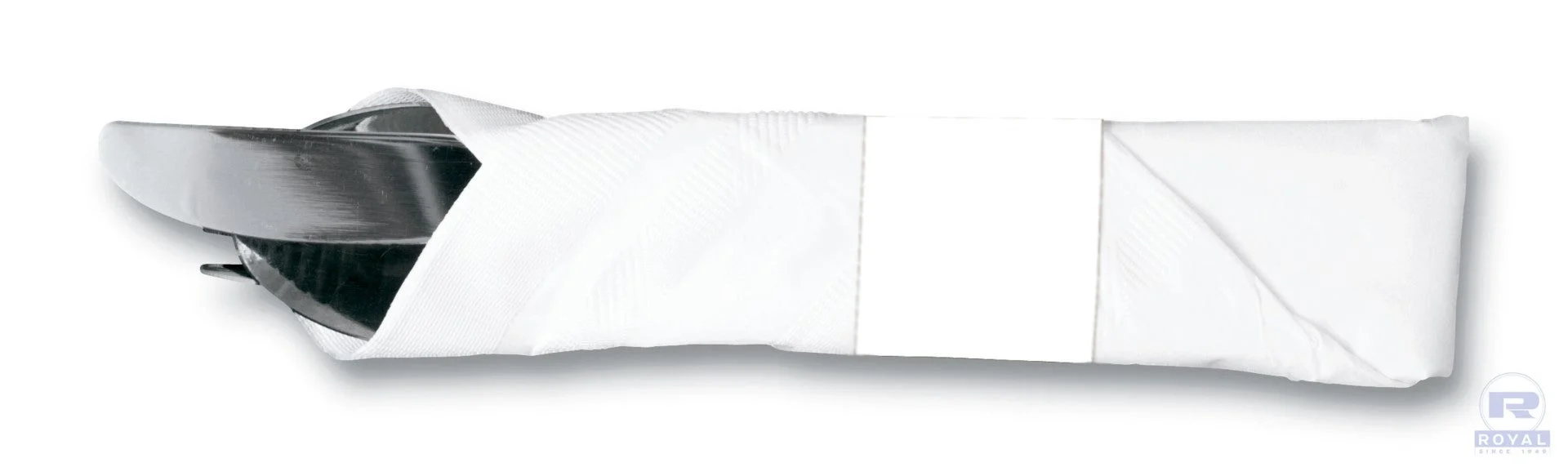 White Napkin Bands Pkd 8/2500