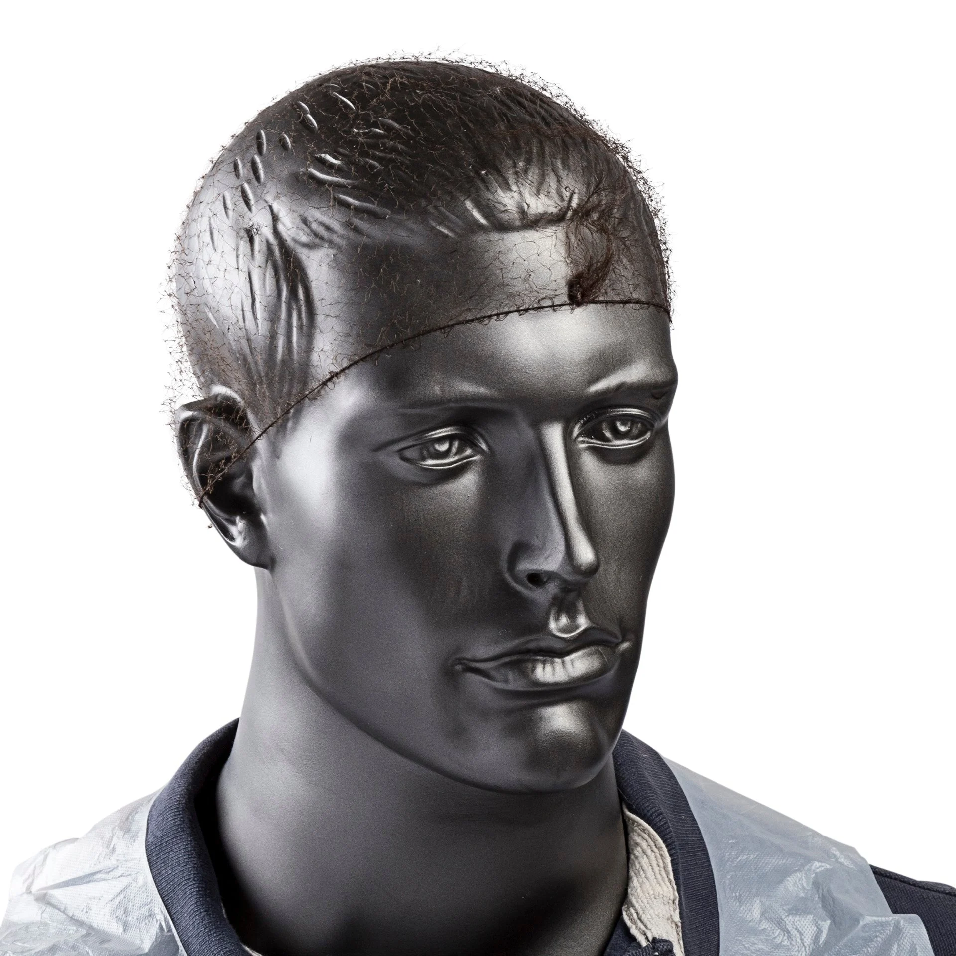 28" Dark Brown Light Weight Hairnet Latex Free Pkd 20/144