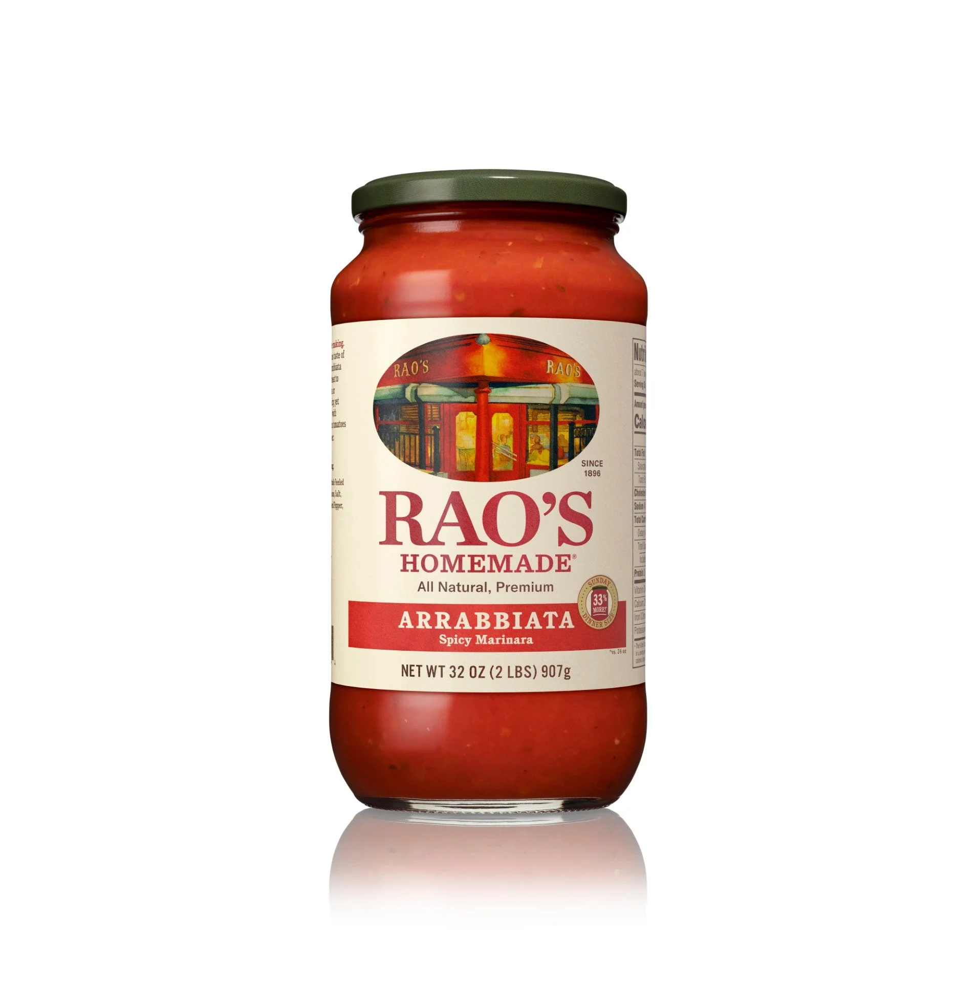 Rao's Homemade Arrabbiata Sauce 32 Ounce Size - 6 Per Case