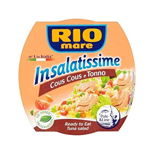 Rio Mare Insalatissime Cous Cous & Tuna Salad, 5.6 oz. | 160g