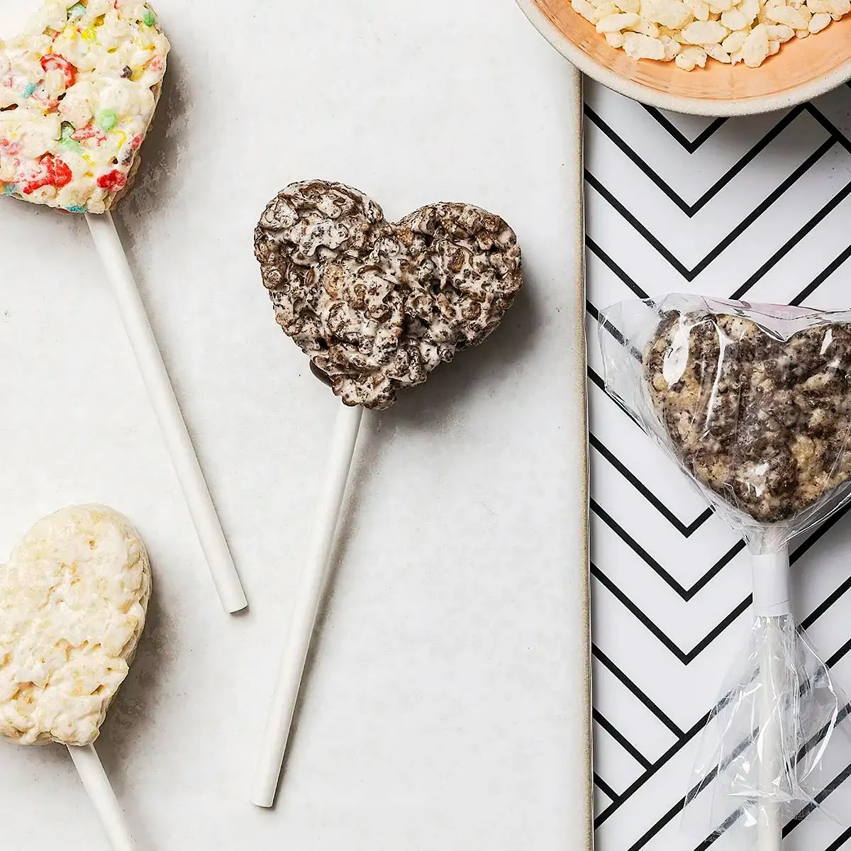 Rice Crispy Assortment Heart Pop Pack